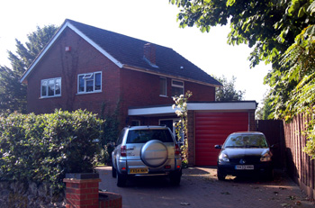 The former Vicarage in Heath and Reach June 2008